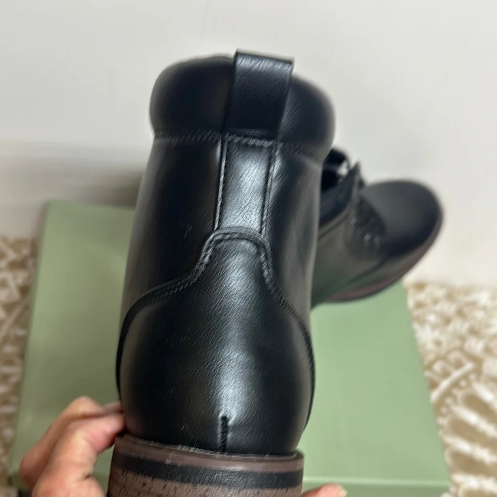 Goodfellow & Co Black Leather Ankle Boots